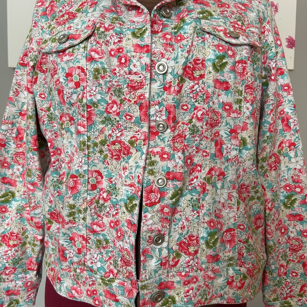 Northern Reflections flowered jacket - Picture 4 of 7